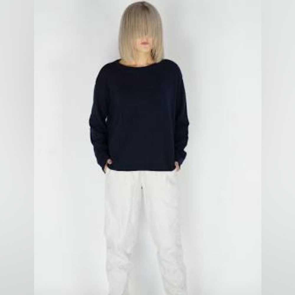 Manuelle Guibal Cashmere Black Pullover Sweater